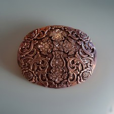 Nocona Women  s Belt Buckle Cross And Rhinestones