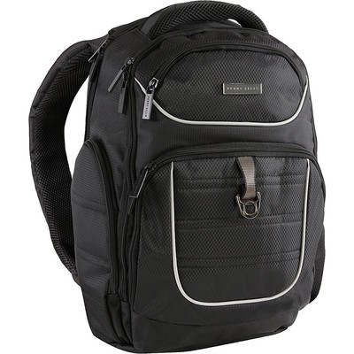 Men's P13 Business Laptop Backpack with Tablet Pocket Black One Size