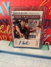 Justin Bullock 2014 Elite Extra Edition Auto Card #10 Serial #001/199