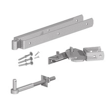 Ironmongery - 1816/S Rising Self Closing Gate Hinge Set 600mm / 24" - Galvanised