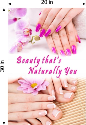 Quote 02 Wallpaper Fabric Poster Adhesive Backing Décor Decal Spa Salon Vertical - Picture 6 of 10