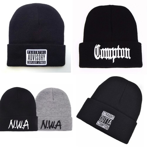 Hip Hop Beanie Hat NEW Mens Adult 