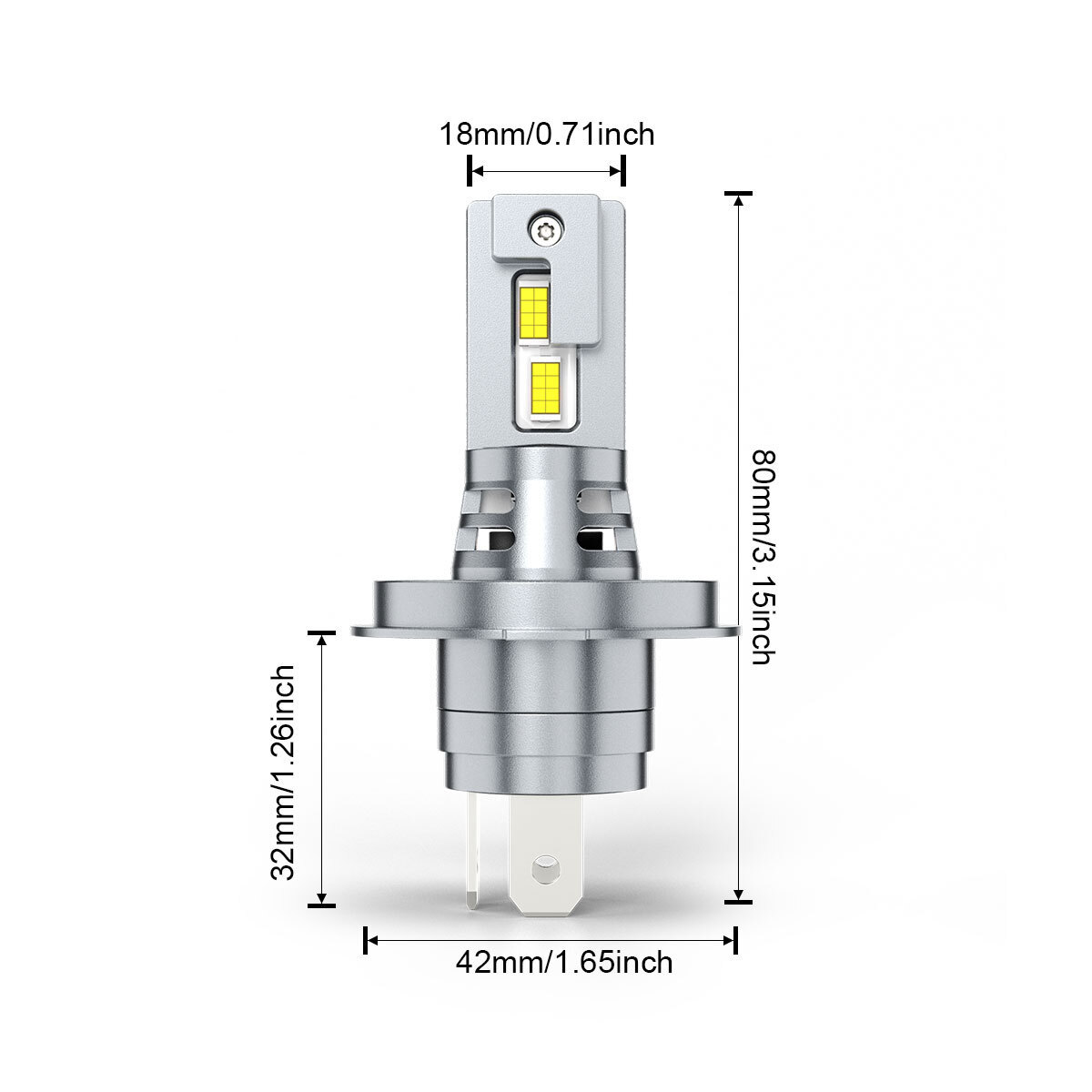 For Toyota Echo Base Sedan 1.5L 2000-2005 H4/9003 CSP LED