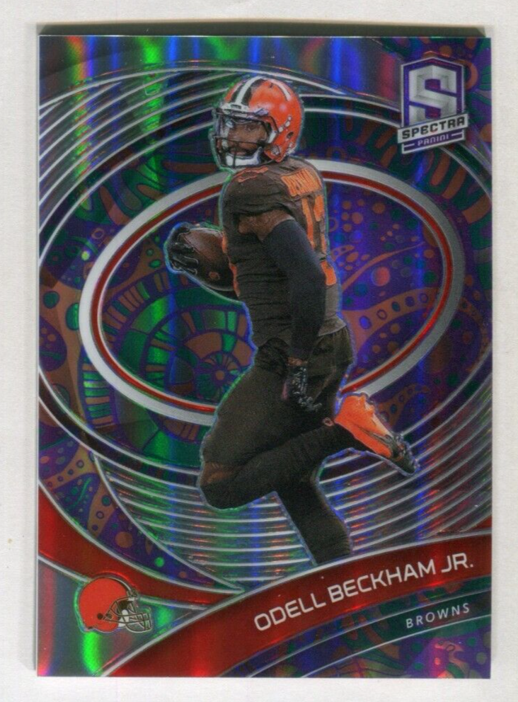 2021 Panini Spectra Psychedelic #24 Odell Beckham Jr. 4/5 A41 301