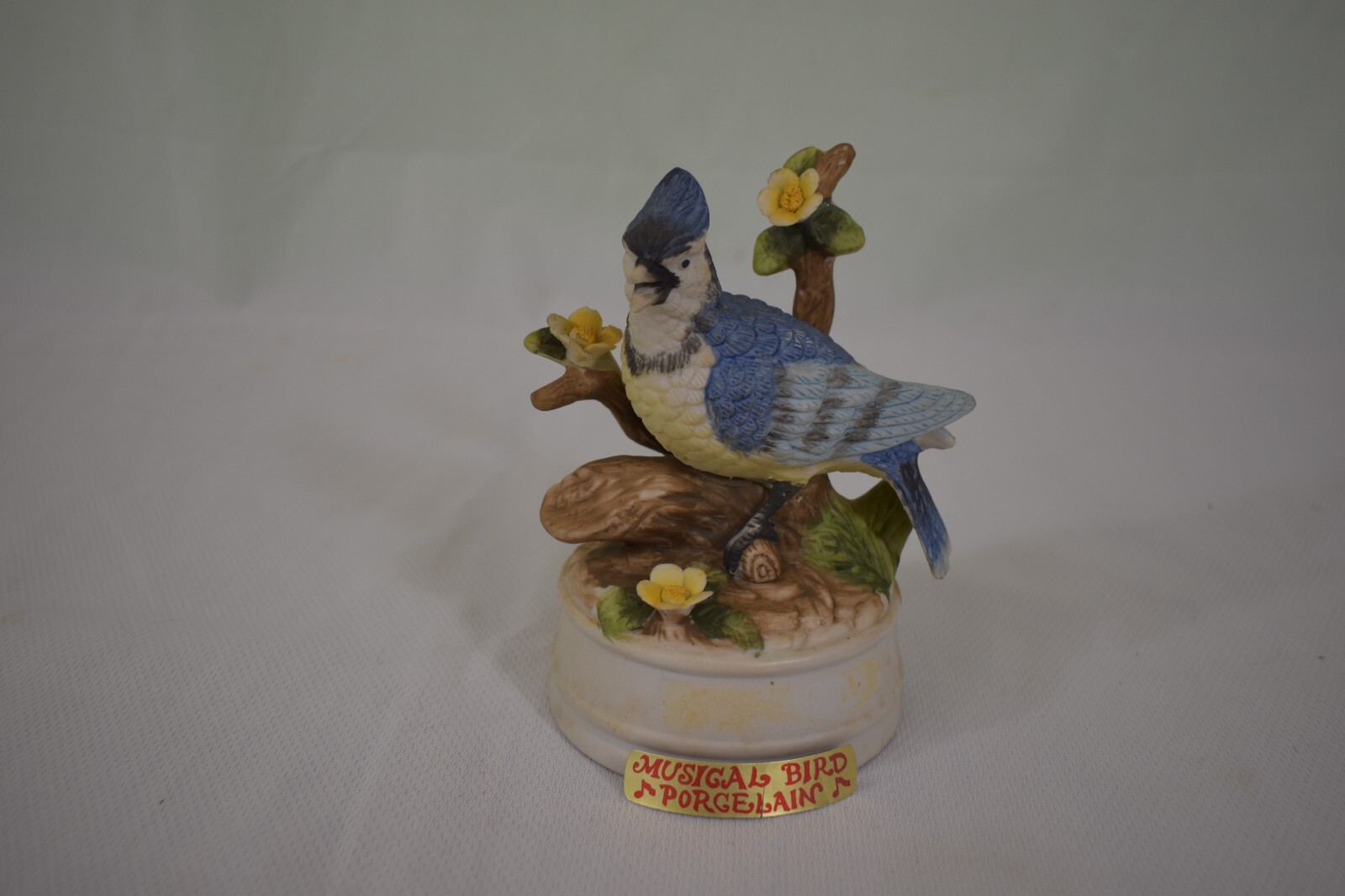 Vintage Toyo Music Box Ceramic Blue Jay eBay