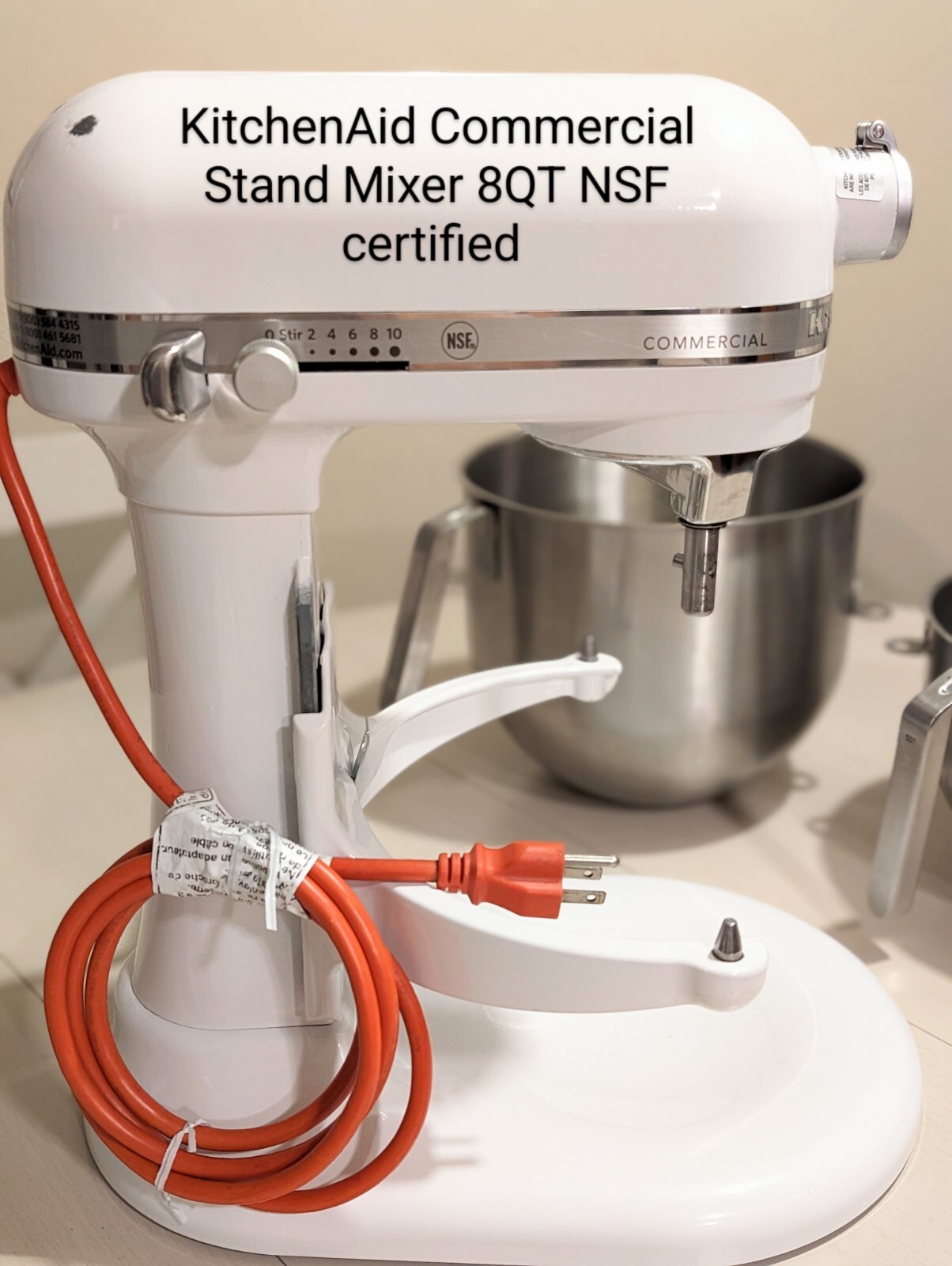 Commercial KitchenAid NSF Certified Mixer With Accessories. eBay