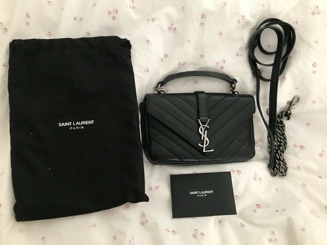 saint laurent matelasse leather wallet