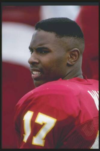 Quarterback Charlie Ward Of The Florida State Seminoles 1992 Old Nfl Photo 1 - Bild 1 von 1