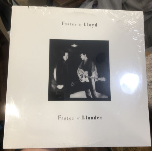 Foster And Lloyd Faster & Llouder LP 1989 RCA Records - Picture 1 of 5