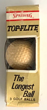 RARE VINTAGE OLDER SPALDING TOP-FLITE GOLF BALLS FULL SLEEVE SEALED