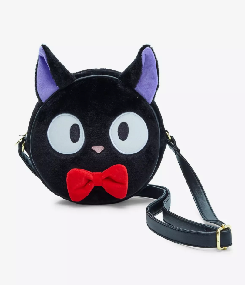 Semic Jiji Plush Purse - 12 Cm Kiki's Delivery Service Cat Coin Purse, Officially Licensed
