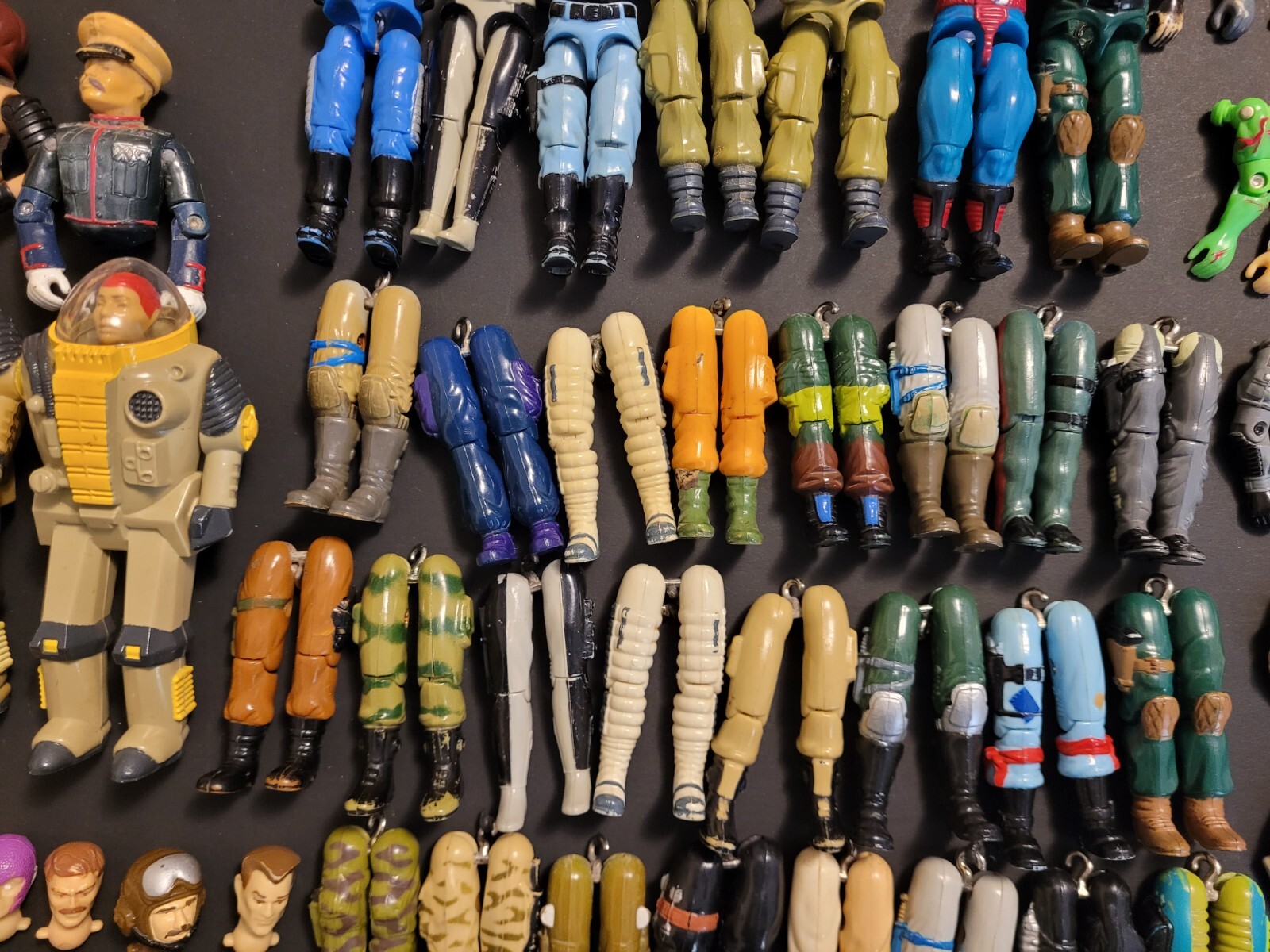 Vintage GI JOE BODY PARTS LOT For Custom or Repair (1982 90s