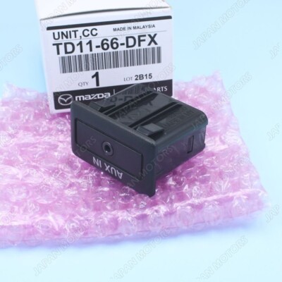OEM Genuine 07-09 Mazda CX-9 Auxiliary Jack Input Port Adapter