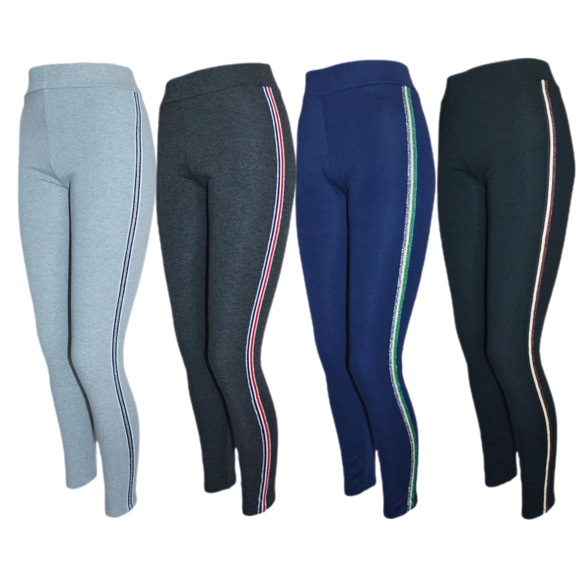 Leggings Hohe Taille Mit Tasche - S500 Petrol DOMYOS
