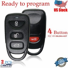 2 Keyless Entry Remote Key Fob For 2016 2017 2018 2019 2020 Hyundai Elantra 4b