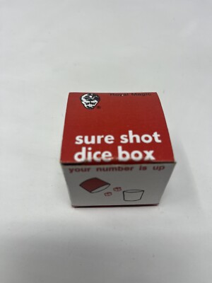 Sure Shot Dice Box Magic Trick - Close-Up, No Skill Required, Mentalism, Easy