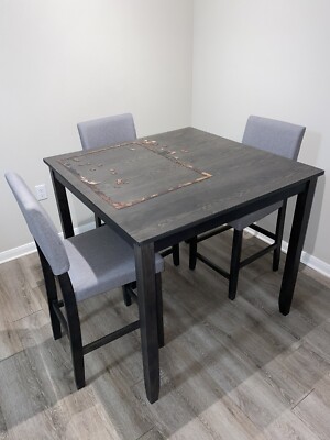dining table and chairs