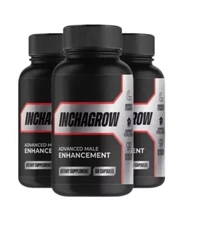 (3 PACK) Inchagrow Advance Male Enhancement Dietary Supplement Pills