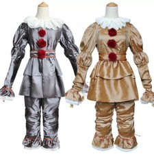 Movie It Chapter Pennywise Cosplay Costume Clown Halloween Costume Adults Suit
