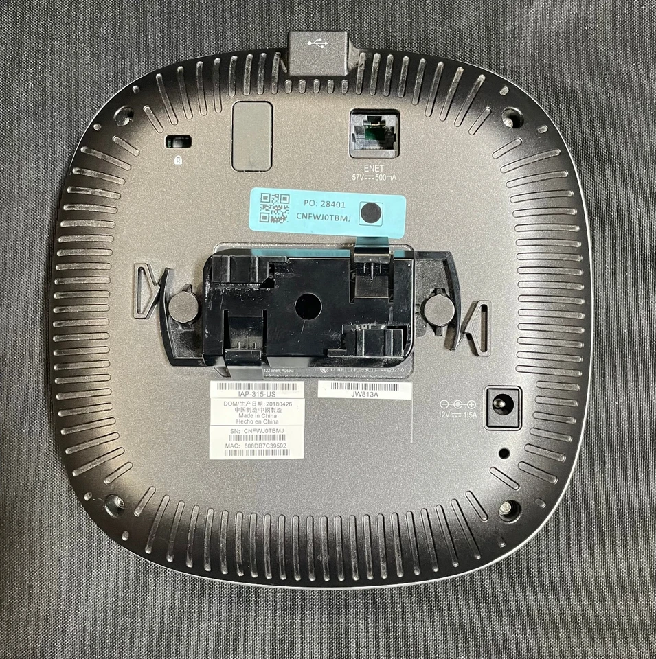 [Lot of 3] Aruba Networks APIN0315  IAP-315-US Wireless Access Point-Fast Ship - Image 3 of 4