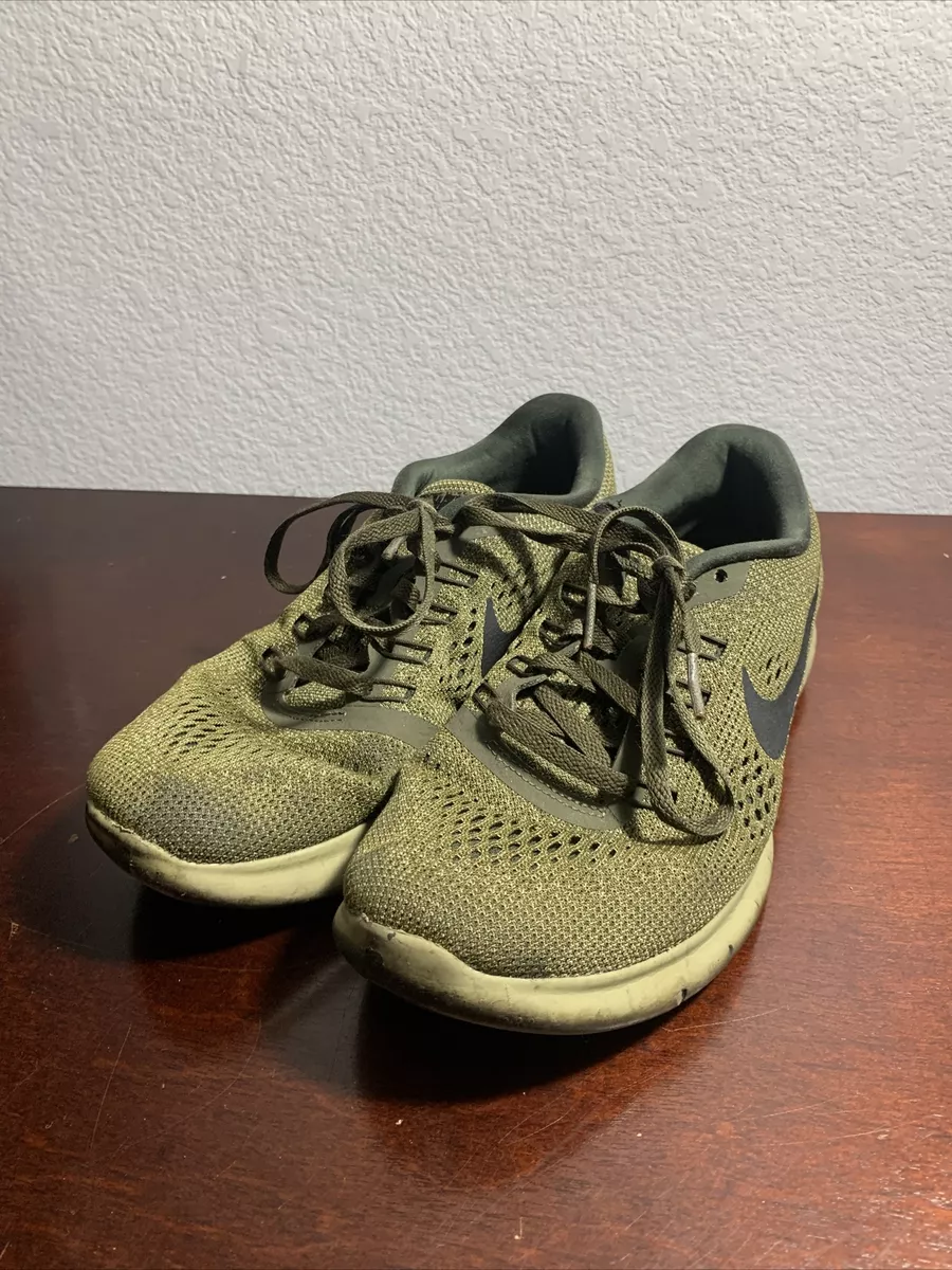 Nike, Shoes, Olive Green Nike Running Shoes