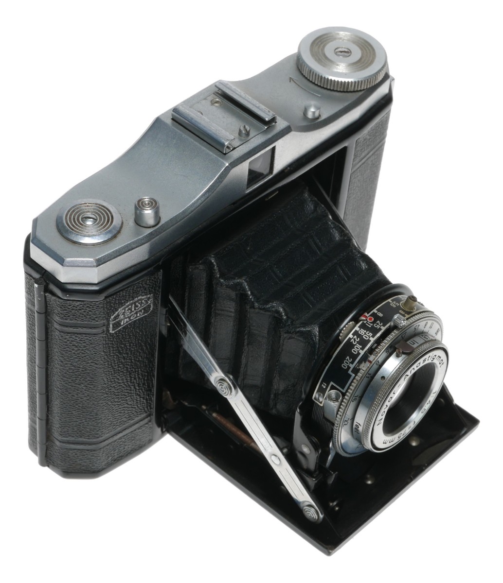 Zeiss Ikon Nettar 517/16 6x6 Folding Camera Novar 1:4.5 f=75mm | eBay