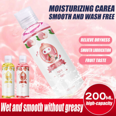 6.8OZ Lube Water Based Personal Lubricant for Couple Fresh Fruit Wet Flavored US