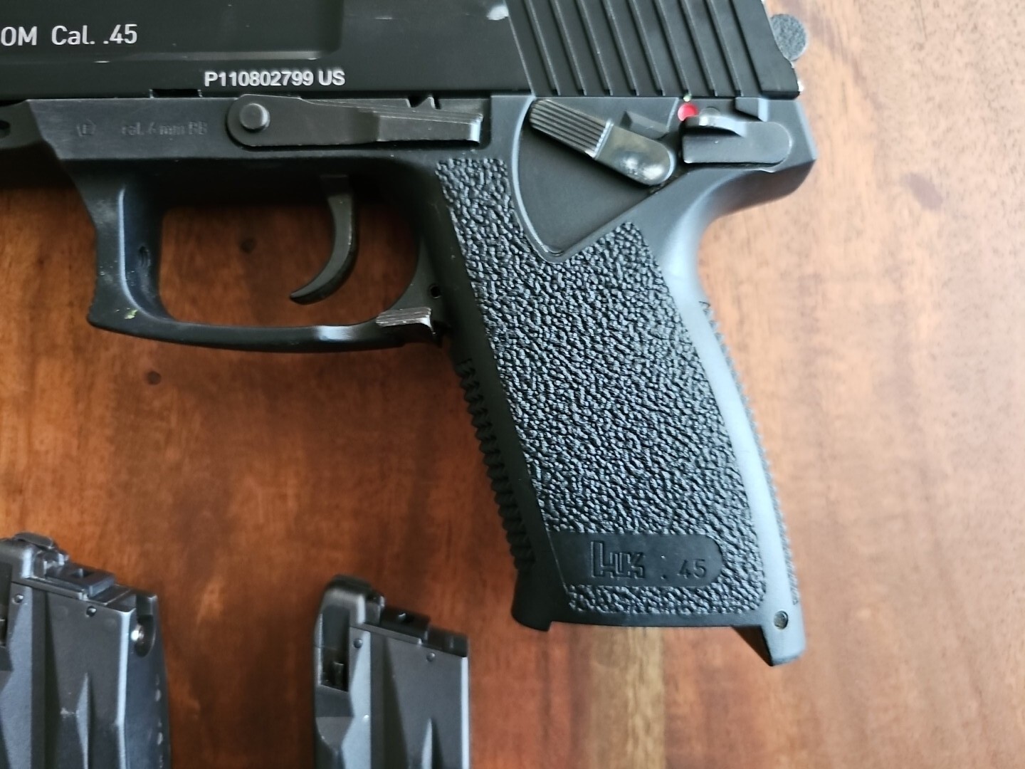 Heckler & Kock HK MK23 .45 Semi Auto Propane Green Gas Airsoft