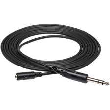 Hosa Headphone Adapter Cable, 3.5 mm TRS to 1/4 in TRS, 10 ft   MHE-310