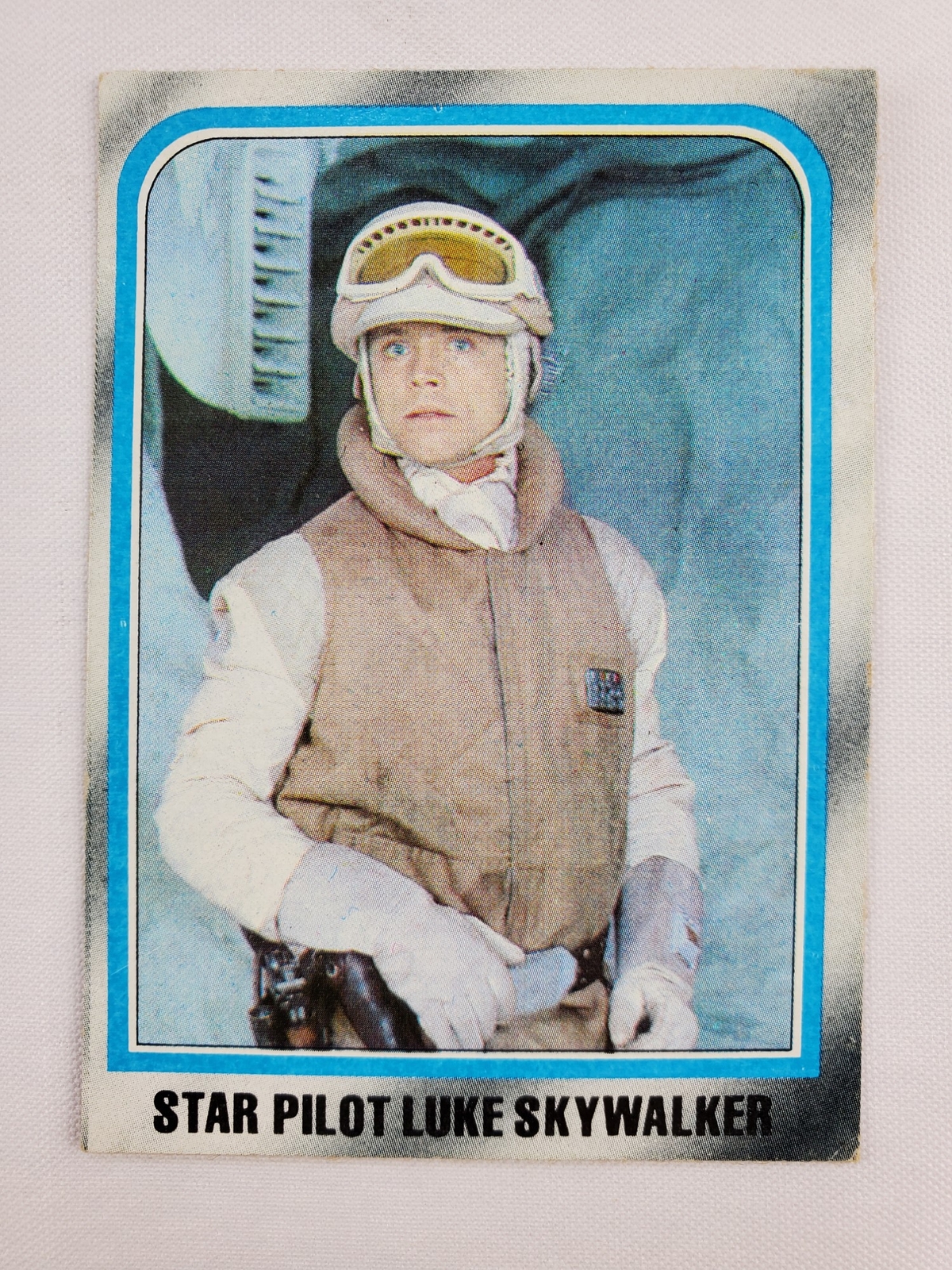 1980 Topps Star Wars Empire Strikes Back Series 2 #147 Star Pilot Luke Skywalker