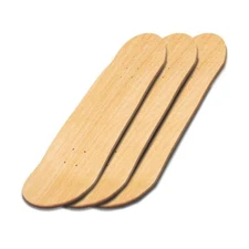 3 PCS Blank Skateboard Decks, 8 x 31 inch 7-Layer Maple Double-Tail Skateboar...