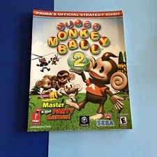 Super Monkey Ball 2 (GCN, 2002) Prima's Official Strategy Guide *wear to item*