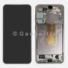 For Samsung Galaxy S23 Plus Lavender OLED Display Touch Screen Digitizer Frame