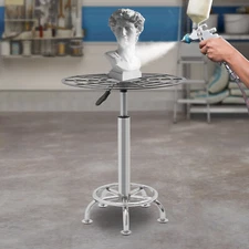 80kg Spray Paint Lifting Rack Stable Rotating Paint Holder Spray Painting Table