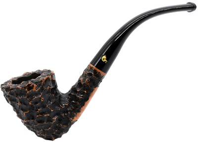 Peterson Aran Rusticated Finish Medium Bent Dublin Briar Pipe (127)