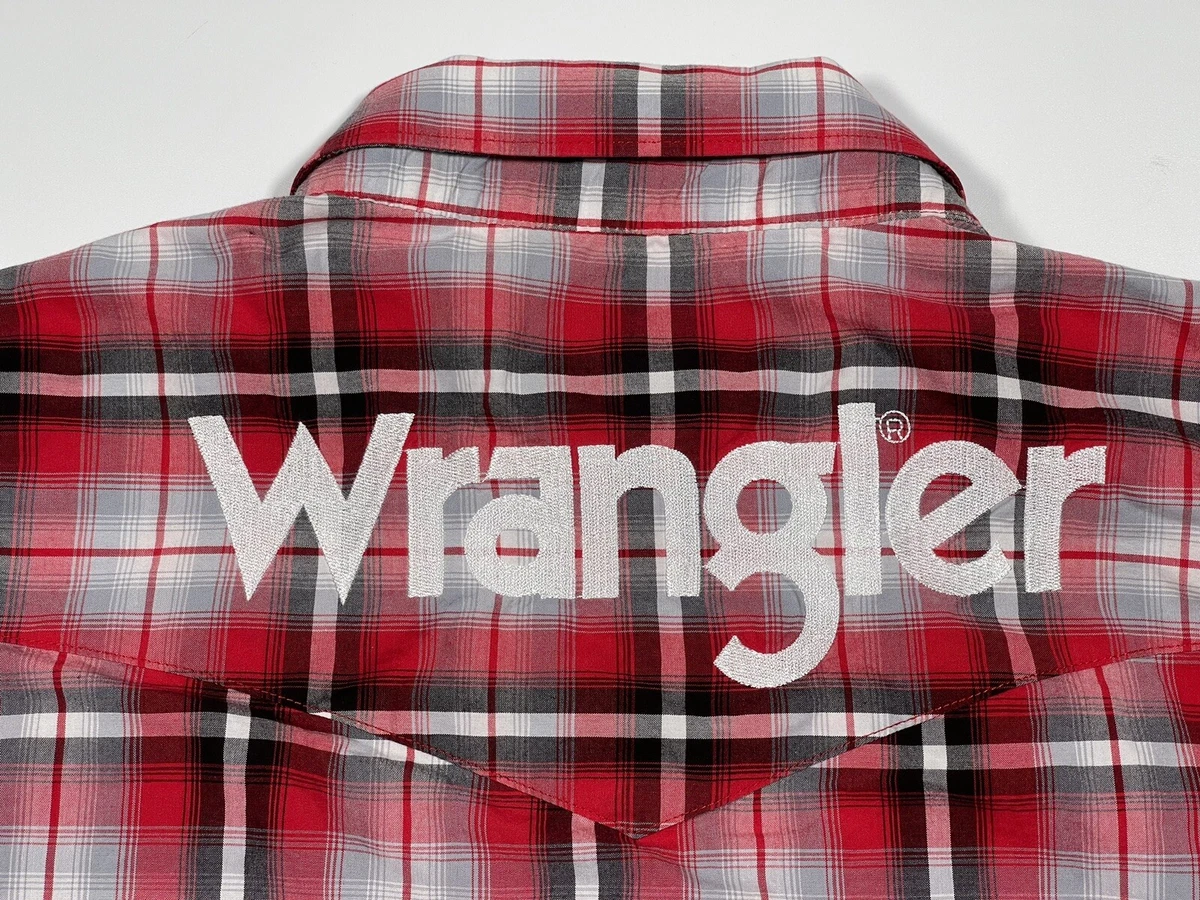 Mens wrangler shop button down shirts
