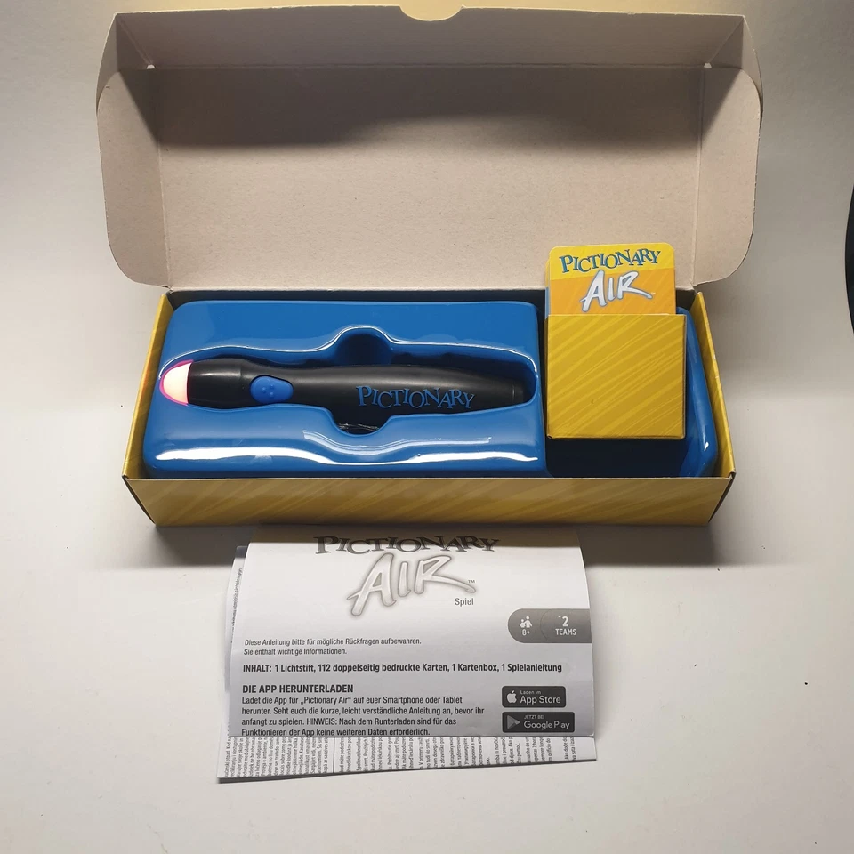 Mattel Pictionary Air - In die Luft Malen Gesellschaftsspiel Partyspiel - Bild 3 von 4