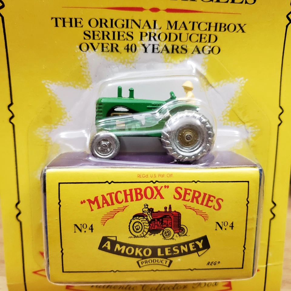 Matchbox Originals Massey Harris Tractor Moko Lesney Reproduction Diecast - Image 3 of 4