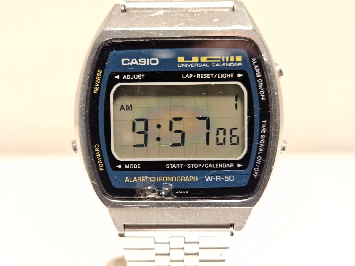 VINTAGE RARE ST.STEEL DIGITAL MEN DIGITA WATCH 