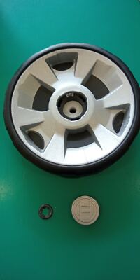 Hinterrad Original für Rasenmäher Bosch Rotak 42 LI