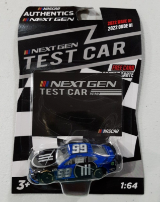 Daniel Suarez #99 NASCAR Authentics 2022 Wave 1 Test Car 1:64