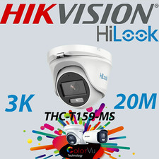 HIKVISION 5MP COLORVU CCTV CAMERA FULL-TIME COLOUR + AUDIO SOUND TURRET (HILOOK)