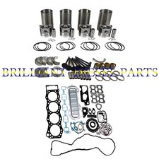 V1512 Overhaul Rebuild Kit With Valve For Kubota Tractor L1-285 Engine Parts