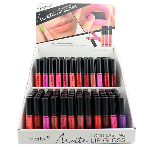 24 Nabi Matte Lip Gloss 24 Premium Colors eBay