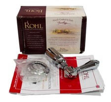 Rohl Country Bath Single Handle Volume Control Valve Trim Only Polished Chrome
