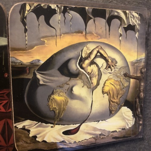 Salvador Dali Art Museum Coaster 6 Piece Set New Cork Backed - Picture 6 of 8