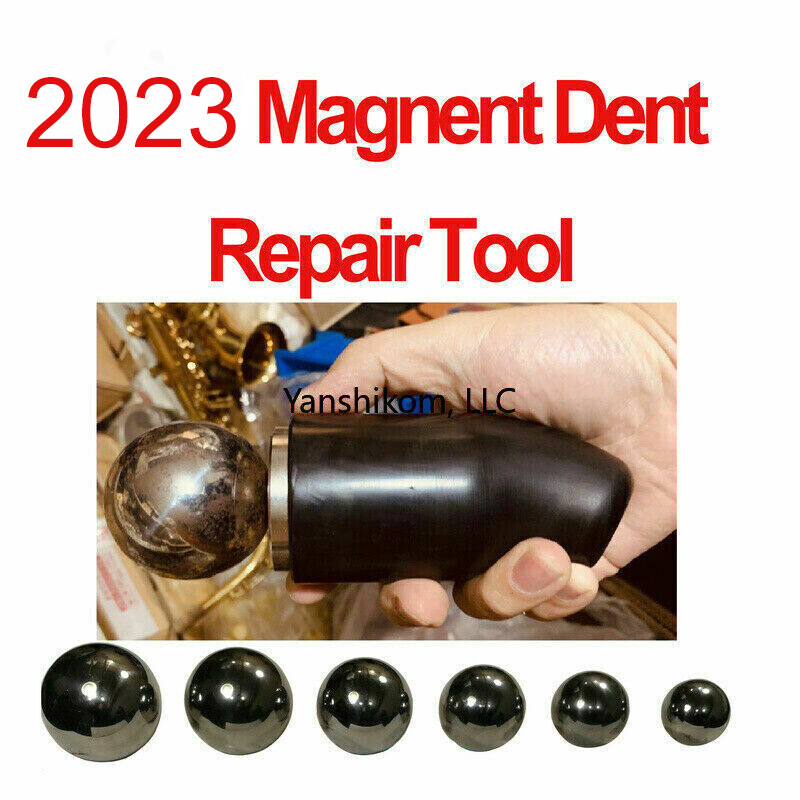 Saxophone Repair tool Kit Part Brass Dent Repair Convex Surface Magnetic Ball