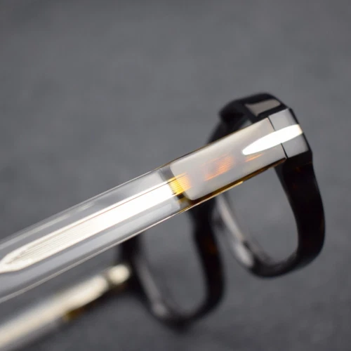 Acetat Dicke Vintage Brillenfassung Handgefertigt Eckig Herren Brille Brillengestell Unisex - Bild 34 von 42