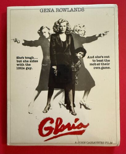 Gloria (1980) Blu-ray w/ Slipcover Kino Lorber Gena Rowlands Drama Thriller NEW