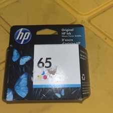 New Genuine HP 65 Color Ink Cartridges DeskJet 3722 DeskJet 3733